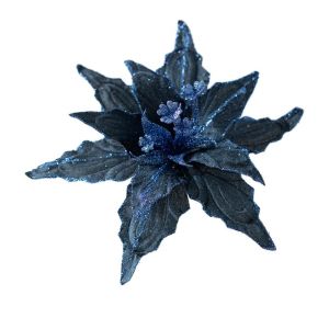 GOXBERK Flower Head Artificial Christmas Flowers Handmade Multi-color Simulated Christmas Flower Fashion DIY Xmas Tree Ornaments Home Decor