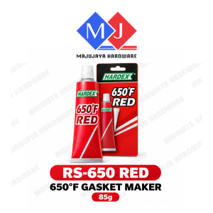 HARDEX RTV Silicone 85g RS-650 Red Gasket Maker 650°F / RS-850 Clear Sealant 100% Silicone Rubber Tube Gam Silikon