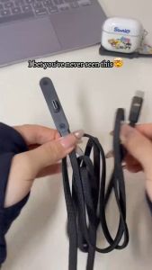 240W Elbow Super Fast Charging Data Cable Mobile Game Phone Holder Cable Compatible with Huawei Apple Xiaomi Oppo