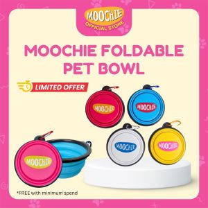 Moochie Portable Collapsible Travel Pet Bowl for Dog and Cats Food & Water Bowl [NOT FOR SALE]