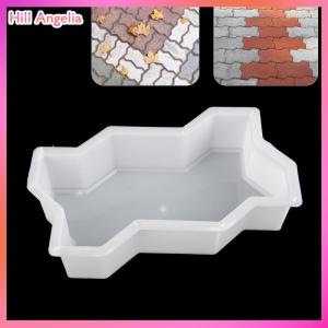 [Hill Angelia] DIY Path Maker Concrete Molds Garden Pavement Mold Road Path Paving Brick Mould