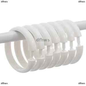 [COD] dfhws 12Pcs Open Curtain Rings Curtain Rings Round Rings Shower Curtain Clips For Curtains And Curtain Rods