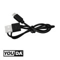 YOUDA สายแปลง VGA TO HDMI FULL HD 1080P มีสาย AUX ออกเสียงวีดีโอได้ YD-VH01 จาก VGA ออก HDMI ตัวแปลงสัญญาณ VGA TO HDMI with audio full hd มีเสียงด้วย VGA TO หัวแปลงสัญญาณ HDMI 1080P HD Audio TV โทรทัศน์ สายเคเบิล VGA ตัวผู้ สายต่อคอม สายต่อจอ. 