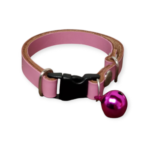 Kalung Lonceng Kucing Kulit Asli/ Leather Adjustable Pet Collar