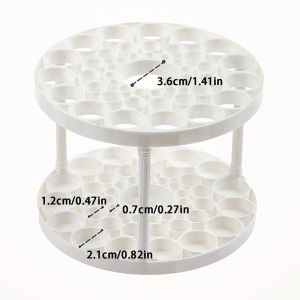 72/45Holes Portable Makeup Brush Eyebrow Pencil Lipstick Beauty Tools Storage Holder Box