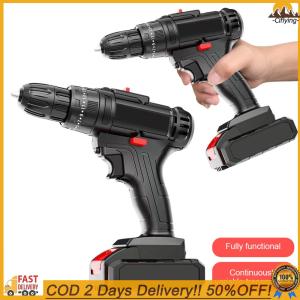 【Ciflying1】 Electric Drill Cordless Drill Driver Multi-Function Power Drill Kit Variable Speed Small Power Screwdriver Set for Furnishing
