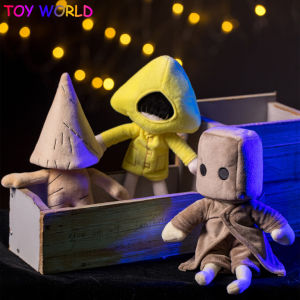 30cm Little Nightmares Plush Toy Adventure Game Cartoon Figure Cute Soft Stuffed Dolls Kawaii Accompany Sleep Toys for Girls Kids Fans Collection