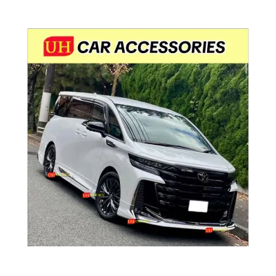 TOYOTA VELLFIRE AH40 AGH40 2024 2025 MDL BODYKIT SKIRT DOOR PANEL LED DRL