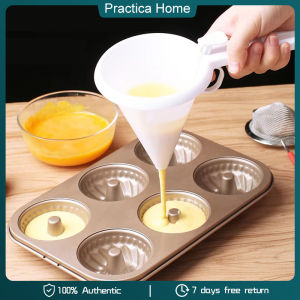 Adjustable Hand-held Baking Funnel Tools Cream Batter Chocolate Liquid Dispenser Pastry Mold Cookie Cupcake Pancake Baking Tools