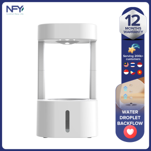 2023 New USB anti gravity humidifier new water droplet backflow atomization aromatherapy machine