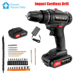 COD mesin bor baterai cas komplit 36VF bor impact 10mm mesin bor tangan bor listrik murah bor jld 36 volt COD BOR 10MM BOLAK BALIK KAYU/BETON/TEMBOK/METAL/bor cas murah 2 baterai promo/bor cas murah 2 baterai/bor cordless/bor baterai cas/bor batre
