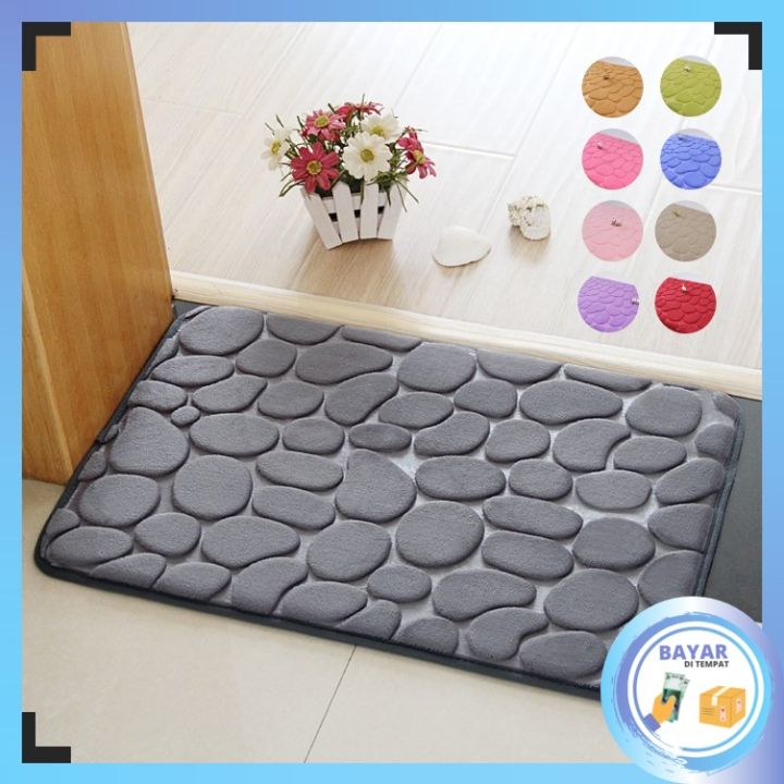 Bayar di Tempat – Alas Kaki Kamar Mandi Kualitas Bagus / Keset Kaki ...