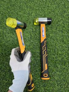 NASHI ค้อนหัวยาง + พลาสติก ด้ามไฟเบอร์ มีขนาด 35mm และ 40mm (เลือกขนาดตอนกดสั่งค่ะ) ส่งไว