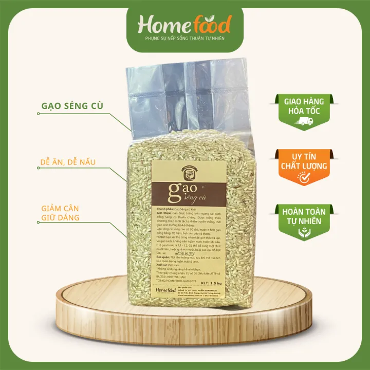 Gạo lứt séng cù/ Gạo lứt dẻo dễ ăn