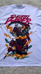 Oversize FUTURISTIC DEATH Fashion Cool Design T-shirt for Men and Women Cotton Clothing Street Style .C