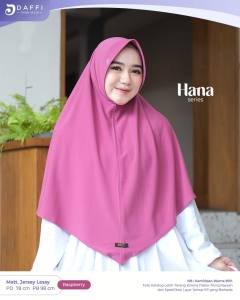 Daffi Hijab Hana Terbaru 2023 Hijab Ory Simple Jersey Perfume Premium Kekinian