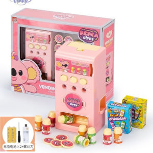 Vending Machine Toy Vending Machine Play House Toys Childrens Fun Coin-Operated Toy Machine Soda Beverage Vending Machine Vending Machine Toy Set Cash Register Toy for Boys and Girls Gifts for kids