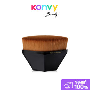 Oni Magic Petal Foundation Brush #Obsidian Black แปรงลงรองพื้นโอนิ หัวหกเหลี่ยม ขนแปรงนุ่ม ไม่บาดผิว เนียนกริบ