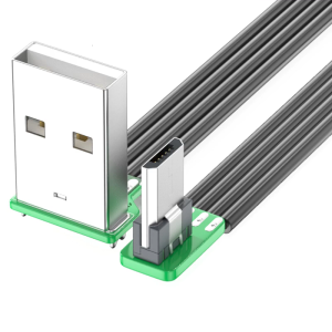 90 độ Angled USB để microed Cáp USB cho thiết bị điện tử sạc và truyền dữ liệu trong không gian chật hẹp nhiều độ dài