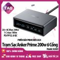 Trạm Sạc Anker Prime 6 Cổng 200w GaNPrime A2683 - Bảo Hành 18 Tháng. 