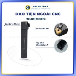CÁN DAO TIỆN NGOÀI MCLNR TURNING HOLDER CNC ÁNH KIM