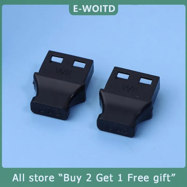 [COD] E-WOITD 5 10Pcs Type-A USB Port Plug With Handle Anti-dust Cover ...