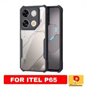 PROMO Hard Case Itel P65 Case Armor Transparent Premium Case