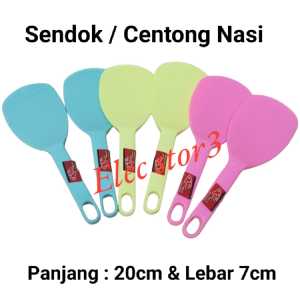 CETONG NASI SENDOK NASI PLASTIK TERMURAH
