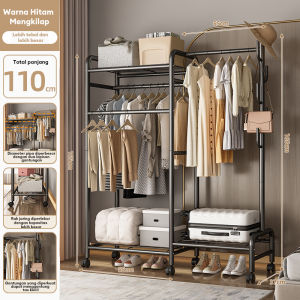 Rak Gantungan Baju Rak Baju Gantung Gantungan Baju Berdiri Stand Hanger Aesthetic