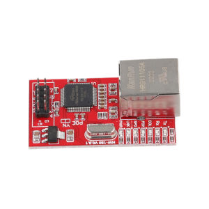 โมดูลเครือข่ายอีเธอร์เน็ตชีลด์ขนาดเล็กสำหรับ Arduino มีการขยายเครือข่ายอีเธอร์เน็ตชีลด์ LAN โมดูลเครือข่ายด้านบน