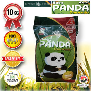 DP Baby Panda 10kg Dinorado Rice Supreme Grains Fresh Milled from Pangasinan Support Local Farmers - dropsho.ph