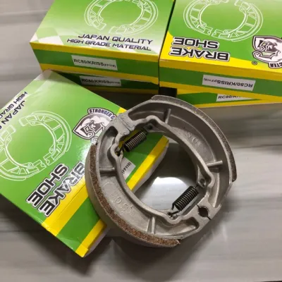 OEM brake shoe For yamaha y80/y100/y110/kriss/rc80/ex5/c70/Rxz/Ego/lc135/srl115/Icon/Spacy/Vario/Txr