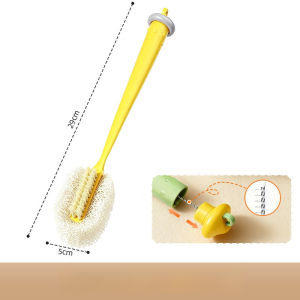 Long Handle Cup Cleaner Brush/3-in-1 Multi-functional/Straw And Lid Cleaning/Household Cleaning Tool/For Family Use