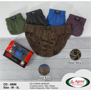 3 pcs Celana dalam pria dewasa | CD agree