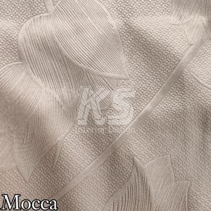 Gorden Jendela Minimalis Terbaru Embos Bunga Tulip Bahan Glosy Tebal Blackout Import