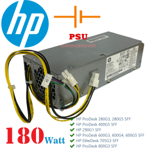Nguồn HP 180W Chính Hãng D18-180P1A – Thay thế L08404-002 tương thích HP ProDesk & Slim SFF