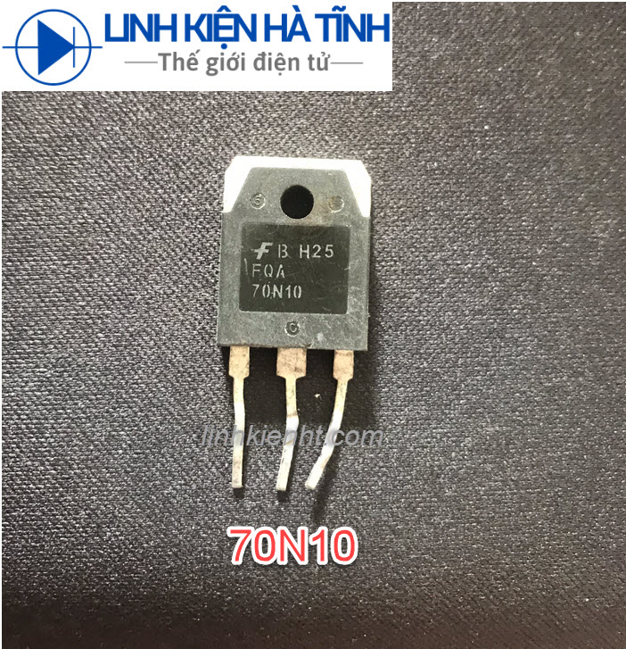 Mosfet N-Channel FQA70N10 70N10 100V 70A TO-3P tháo máy-AF16