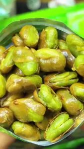 现货Authentic Yunnan Baoshan Green-Heart Broad Beans/Crispy Fried Fava Beans绿心蚕豆