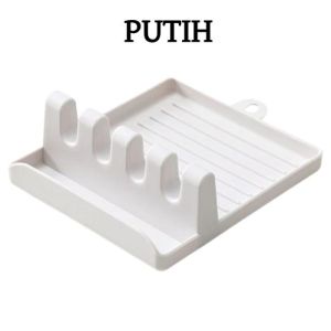 Tatakan Spatula Rak Dapur Holder Sendok Spatula Tatakan Tutup Panci