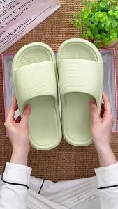 Jie Liya WomenS Slippers Summer 2025 New Model Indoor Simple Bath Non-Slip Odor-Resistant Sandals For Men