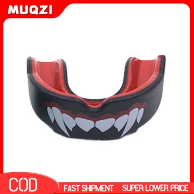 MUQZI Comfortable Fit Mouth Guard Sports Mouth Guard Teeth Armor Dual Layer Mouthpiece Youth Adult Gum Shield Protection for Boxing Mma Rugby Martial Arts – Durable Comfortable Mouthguard for Asia