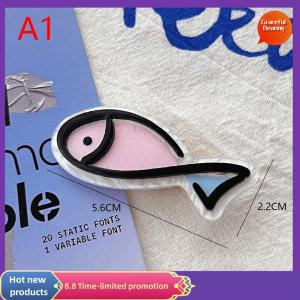 Graceful Korean Style Creative Little Fish Bone Hairpin Barrettes Summer Cartoon Dolphin Clip Funny Hair Accessories For Women Headwear