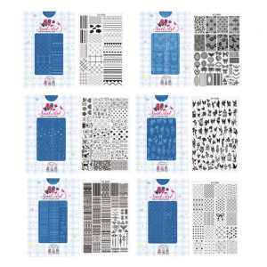 Nail Plate Nail Art Templates Lace Flower Nail Art Plates for DIY Nail Art Decorations Nails Art Stamping Plates