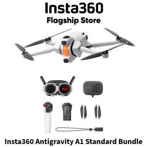 Insta360 Antigravity A1 - 360 Immersive Flight / Point-to-Fly Motion Control / AI-Powered Editing / 8K 360 Video / Fly First Frame Later / 249g / Sky Path / Sky Genie/ Deep Track