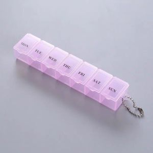 7days Medicine Compartment Weekly Tablet Pill Case