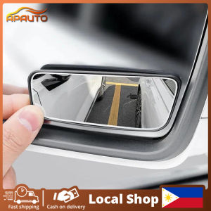 2PC 360 Degree Adjustable Blind Spot Mirror Wide Angle High Quality Mirror Convex Rear View Mirror for Universal Vehicles Car Accessories