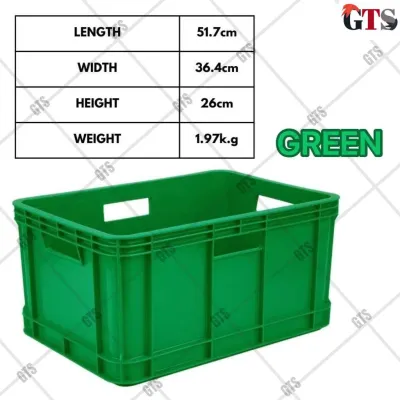 MULTI PURPOSE PLASTIC CLOSE CRATES HEAVY DUTY(FACTORY DIRECT SALES)