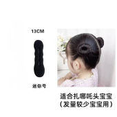 Hair Curler Ponytail 🎀 丸子头盘发器 Alat Sanggul Rambut Wanita Gelang Rambut Span Kanak-Kanak Soft Light Sponge Hair Accessories