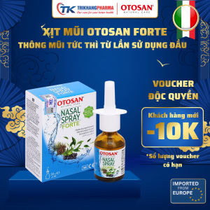 Xịt Mũi Otosan Nasal Spray Forte - Giảm Ngay Tắc Nghẹt Chảy Nước Mũi Phục Hồi Niêm Mạc - Lọ 30ml