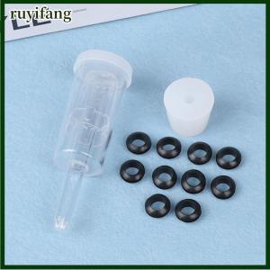 ruyifang Ba mảnh airlock một chiều khóa không khí sản xuất bia Thùng XẢ VAN lên men rượu bia làm nước kín kiểm tra Van công cụ